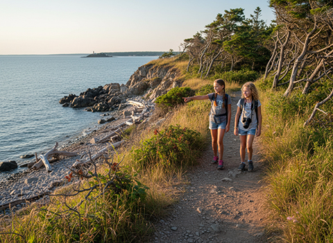 Bluff Point State Park Coastal Trail